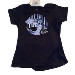 Corpse‎ Bride T-shirt Tim Burton Junior Size 2XL  Women XL Black Hot topic New